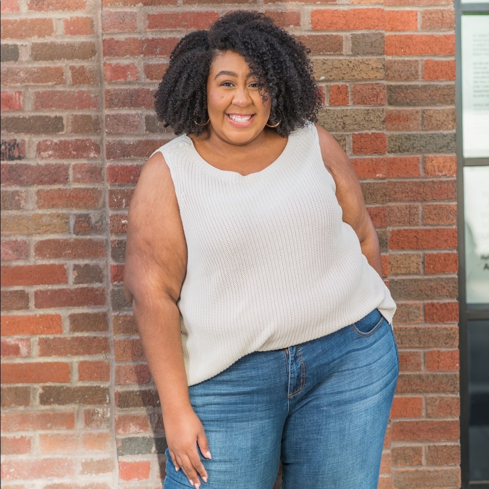 Cato sweater sleeveless top
